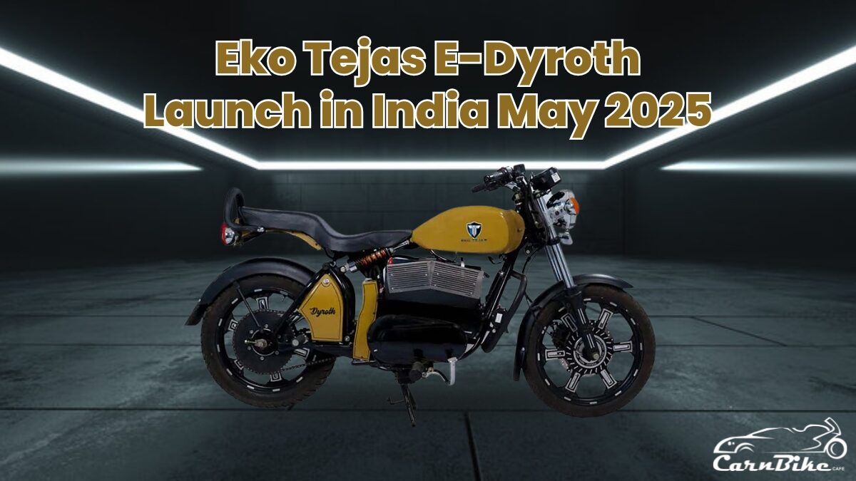 Eko Tejas E-Dyroth Launch in India May 2025