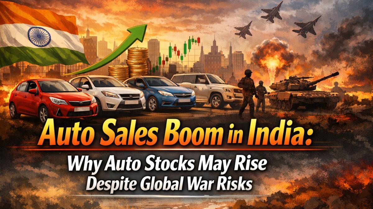 Auto Sales Boom in India: Why Auto Stocks May Rise Despite Global War Risks