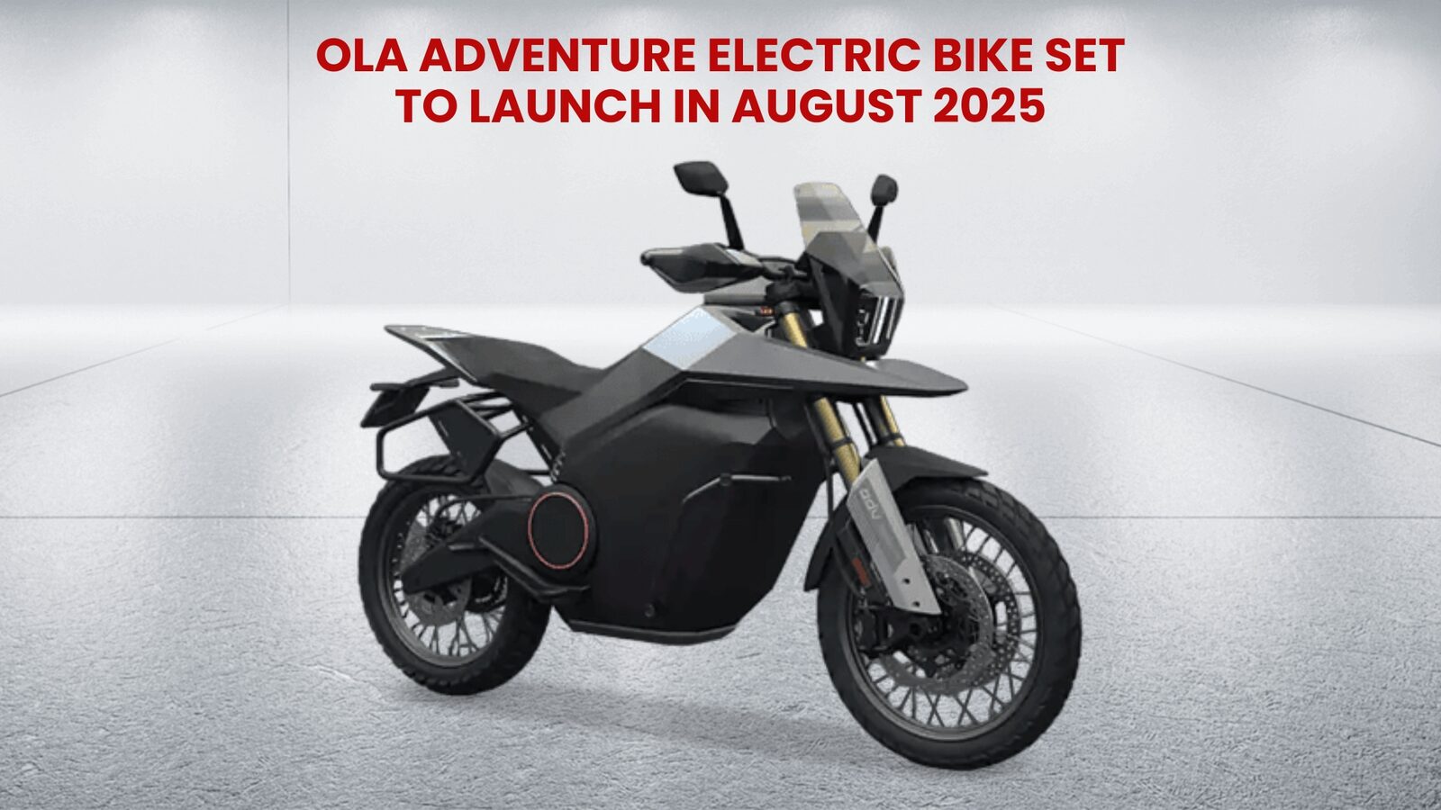 Ola Adventure Electric Bike Set to Launch in August 2025