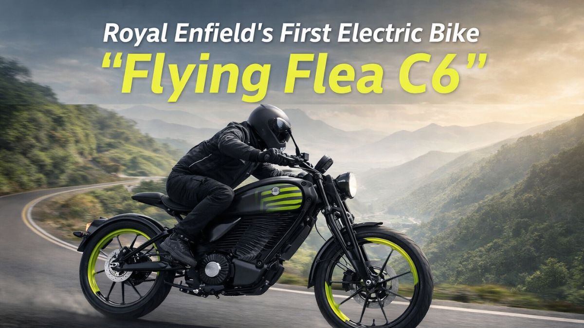 Royal Enfield’s First Electric Bike “Flying Flea C6” – Expected Launch in March