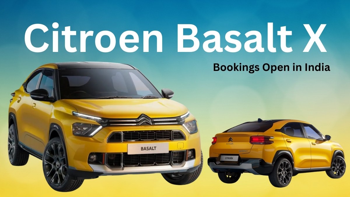 Citroën Basalt X Pre-Bookings Open in India