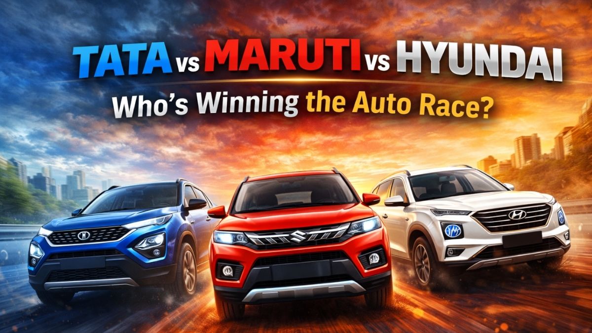 Tata vs Maruti vs Hyundai: Who’s Winning the Auto Race?