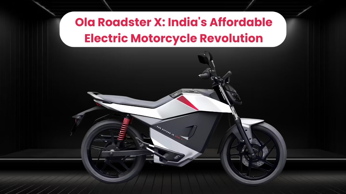 Ola Roadster X: India's Affordable Electric Motorcycle Revolution