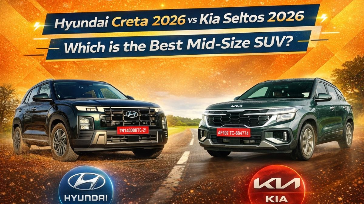 Hyundai Creta 2026 vs Kia Seltos 2026 – Which is the Best Mid-Size SUV?