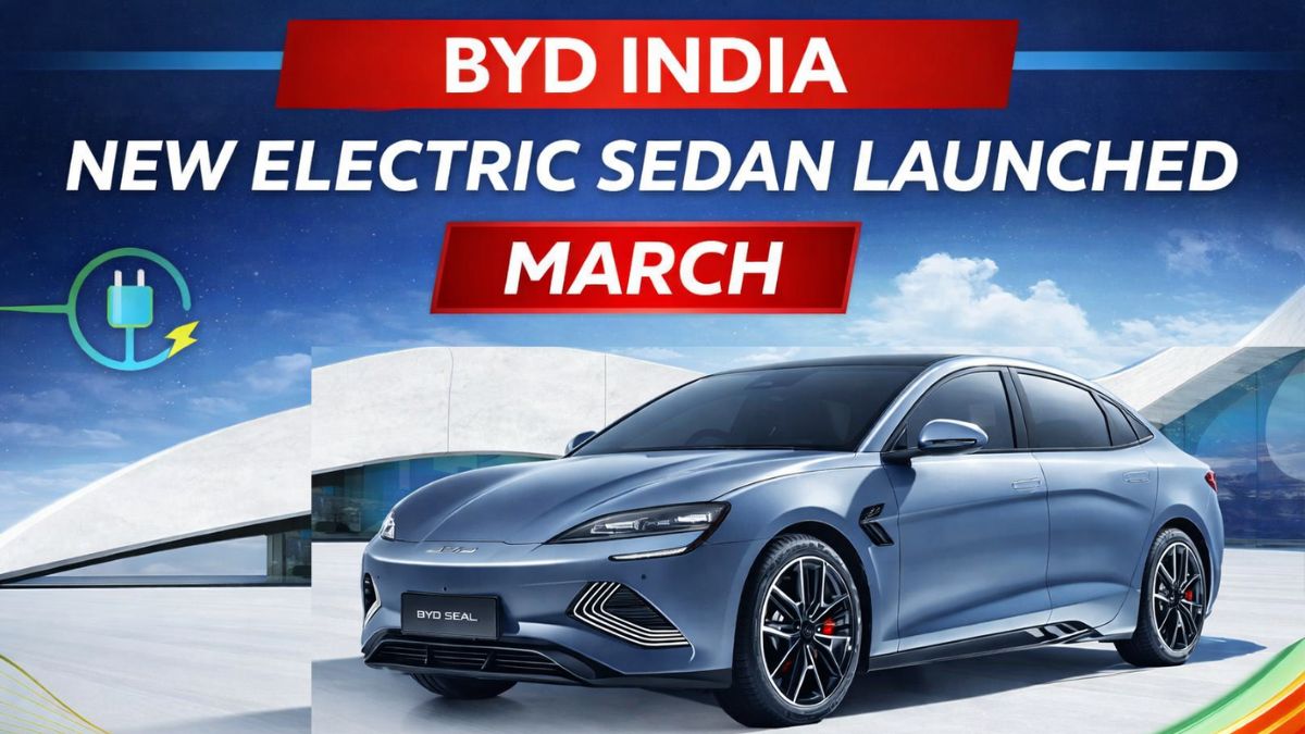 BYD India New Electric Sedan Launched – Price & Range Revealed