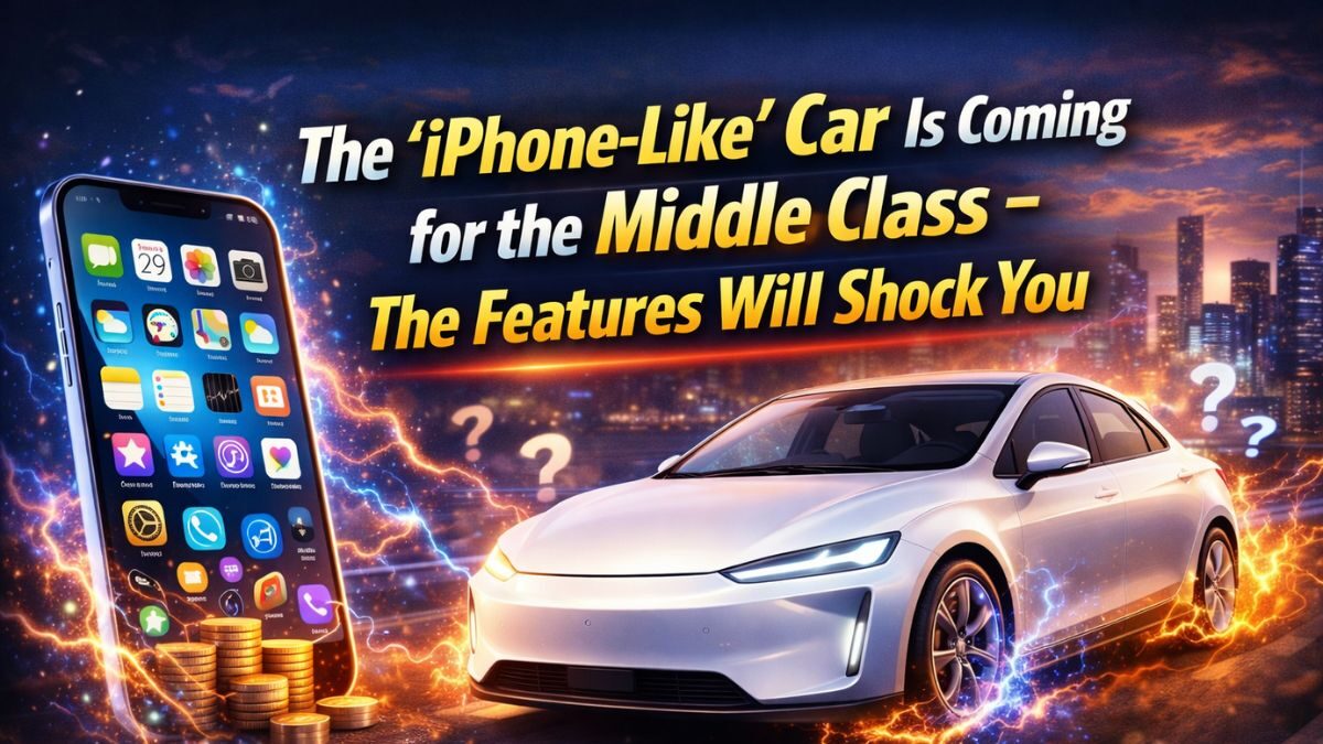 The ‘iPhone-Like’ Car Is Coming for the Middle Class – The Features Will Shock You