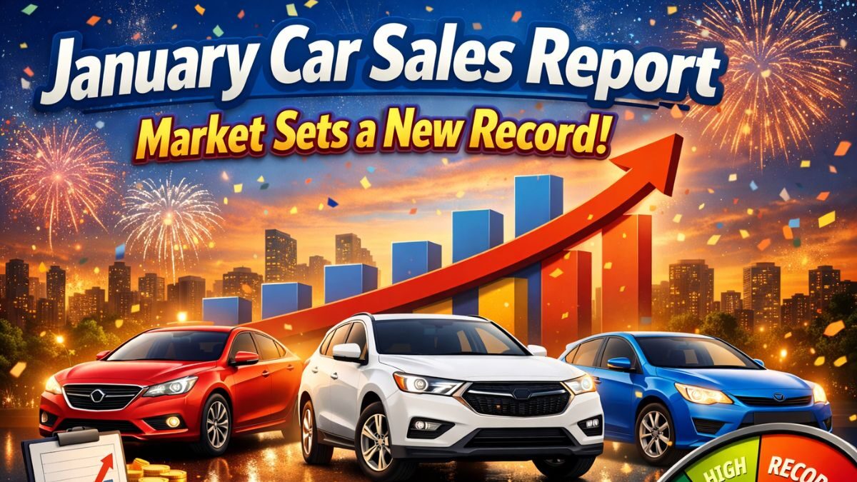 January Car Sales Report: Market Hits All-Time High