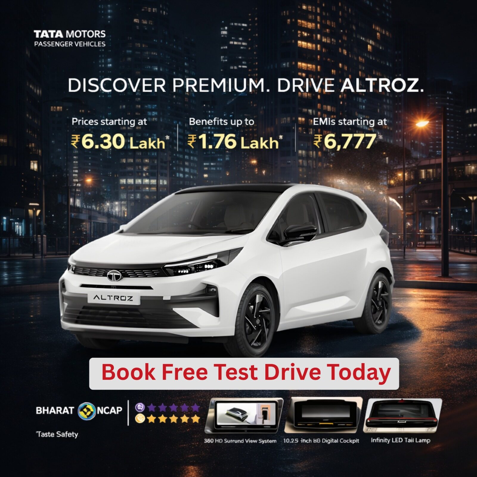 Dummy- Offer -Exclusive Benifit on Tata Altroz